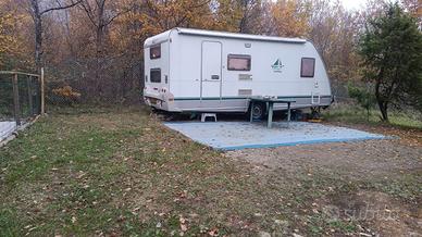 caravan roulotte 6 posti letto eifelland 520 tkm