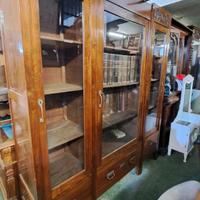 libreria vetrina liberty 3 ante