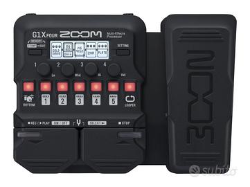 Zoom g1x four (multieffetto per chitarra zoom)