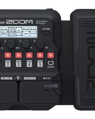 Zoom g1x four (multieffetto per chitarra zoom)