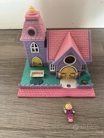 Polly Pocket cappella nuziale Blue Bird