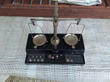 bilancia di precisione orefice orafo vintage