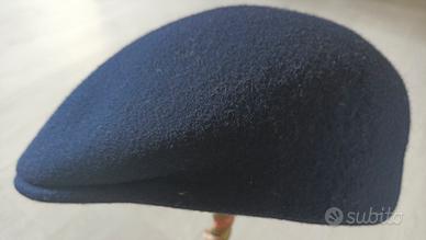 cappello a coppola in feltro di lana