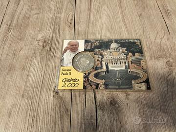 Medaglia del Giubileo 2000 Papa Giovanni Paolo