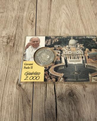 Medaglia del Giubileo 2000 Papa Giovanni Paolo