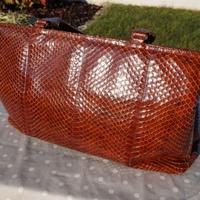 Borsa in pitone vintage