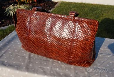Borsa in pitone vintage