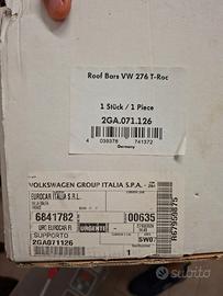 Barre portatutto originali Volkswagen TROC