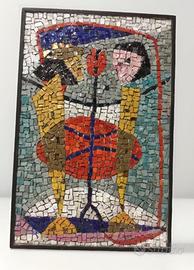 Quadro Mosaico 1964 di Herzele 1913-1969 Francia