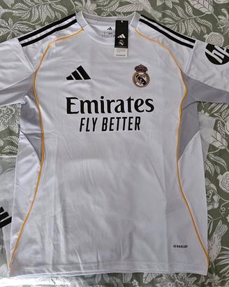 Maglia Ufficiale Real Madrid 2025/26 T-shirt