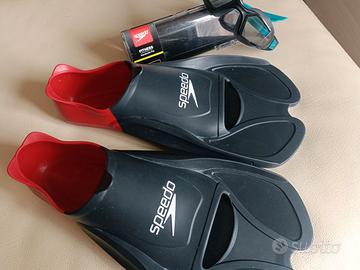 Pinne SPEEDO nuoto BIOFUSE TRAINING tg 42-43 NUOVE