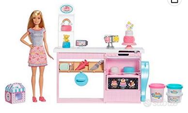 Barbie pasticceria senza pongo