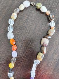 collana artigianale in pietre dure