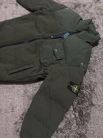 Giubbino stone island verde militare