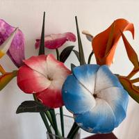 Fiori di legno artigianali