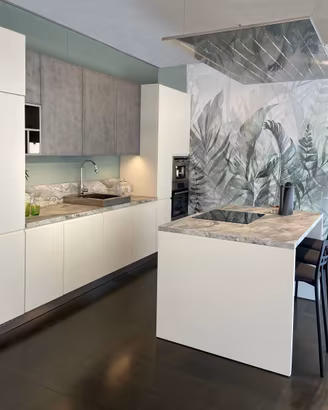 Cucina con isola.