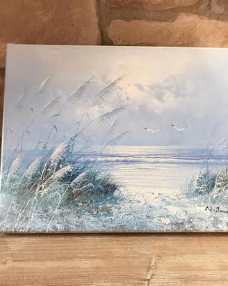 Pittura paesaggio mare