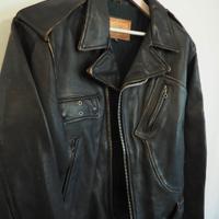 giacca in pelle vintage Lee Travor 