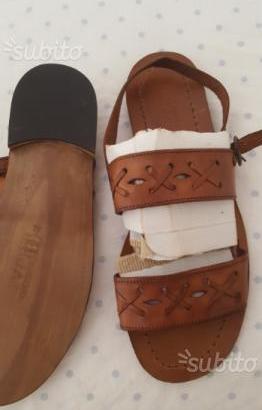 Sandali in cuoio creazioni Jara