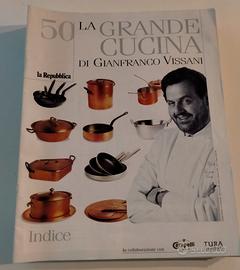 N. 17 fascicoli LA GRANDE CUCINA DI G. VISSANI 