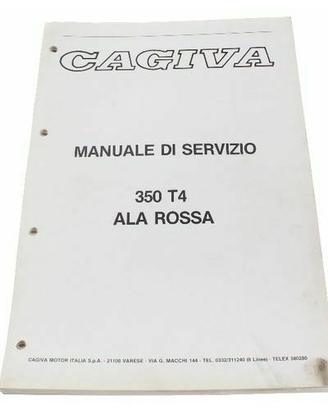 Manuale di servizio Cagiva 350 T4 Ala Rossa