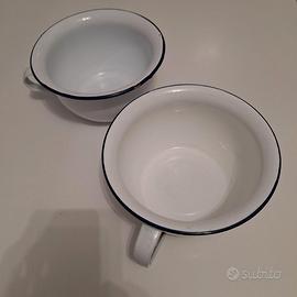 Antico vaso da notte "Due Leoni"