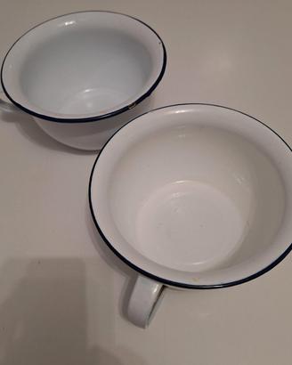 Antico vaso da notte "Due Leoni"
