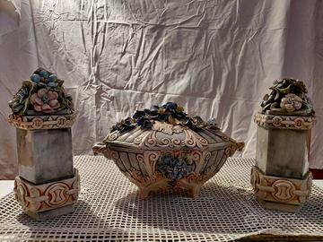 set accessori ceramica 