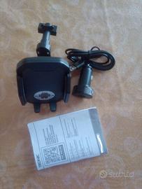 Tronic  supporto smartphone auto USB ricarica