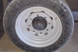 gomme e cerchi per rimorchio agricolo 
