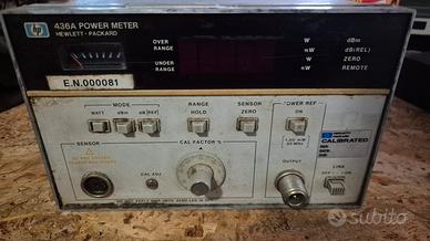 hp misuratore di potenza 436A vintage 