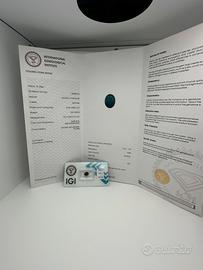 zaffiro naturale certificato igi