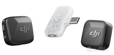 Mic Mini (2 TX + 1 RX mobile), microfono lavalier 