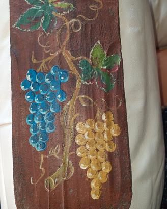 tegola dipinta a mano