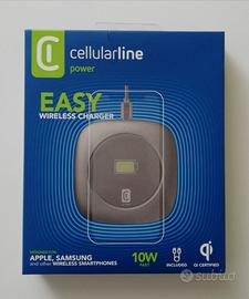 Cellular line caricabatteria wireless easy charger