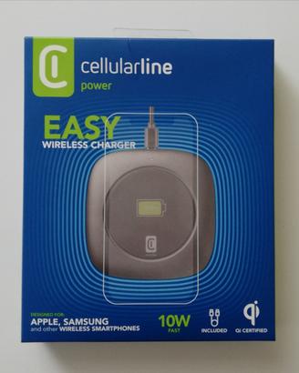 Cellular line caricabatteria wireless easy charger