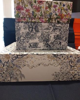 scatolo CHRISTIAN DIOR tris