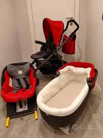 Passeggino tris Peg Perego ovetto culla isofix