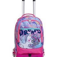 zaino SJ unicorno con trolley staccabile 