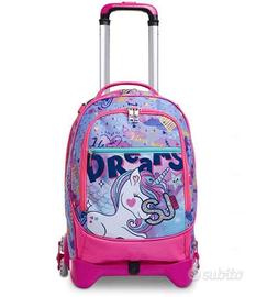 zaino SJ unicorno con trolley staccabile 
