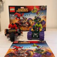 Lego Hulk contro Red Hulk 76078