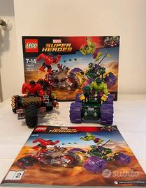 Lego Hulk contro Red Hulk 76078