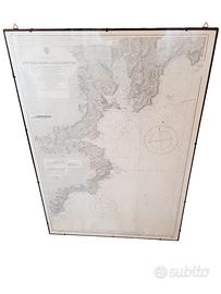 Mappa nautica "Approaches to Falmouth"  1943