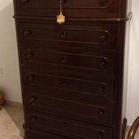 Cassettiera antica 6 cassetti