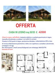 Casa in legno 42000