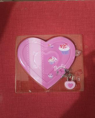 Diario Segreto Barbie a forma di Cuore