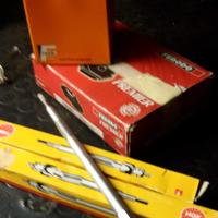 pastiglie,candeletta e filtro olio terrano nissan