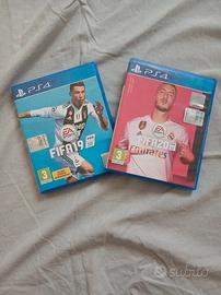 Lotto videogiochi PlayStation4 - FIFA 19 e FIFA 20