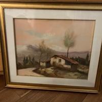 Quadro casa in campagna