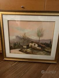 Quadro casa in campagna